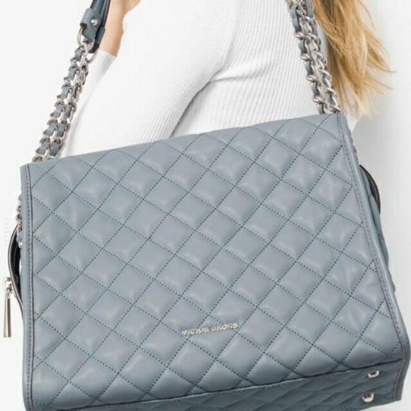 Michael Kors Satchel Leather Shoulder Handbag - Picture 8 of 8